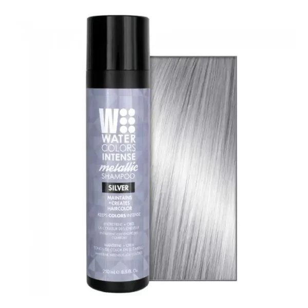 Tressa Watercolors Intense Shampoo -Intense Metallic Silver -250ml