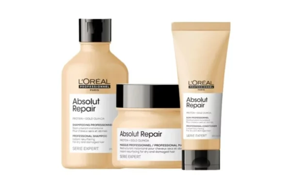 L'Oreal SE Absolut Repair Triple Set - 300+250+200ml