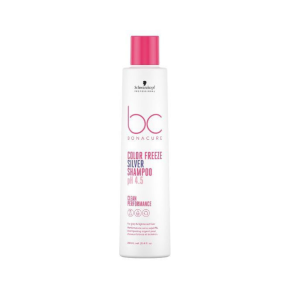 schwarzkopf bonacure color freeze silver shampoo  250ml